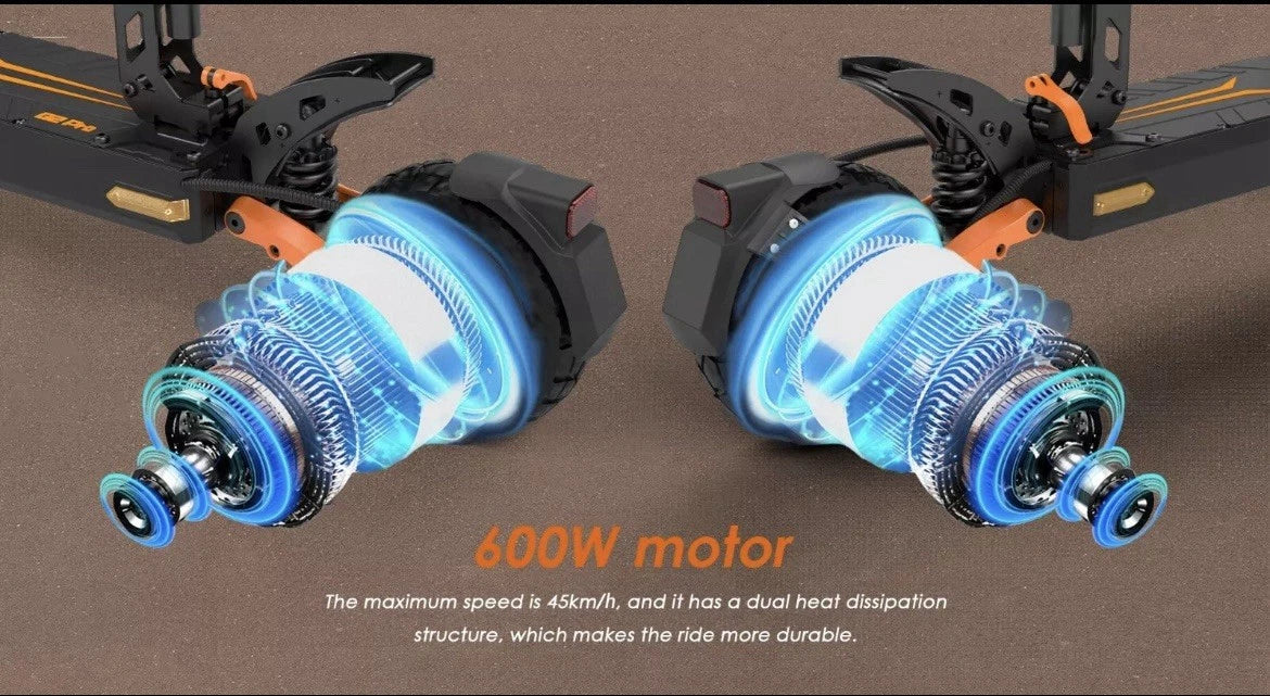 KuKirin G2Pro E-Scooter 15Ah Klappbar Offroad 600W Motor E-Scooter Roller 55KM