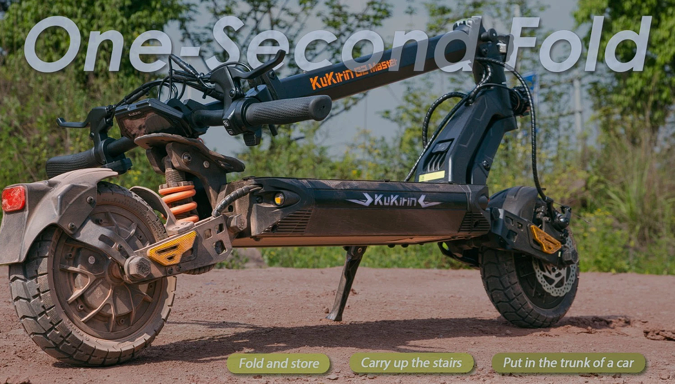 KuKirin G2 Master E-Scooter 48V Klappbar Offroad 21Ah Motor E-Scooter Roller 70km