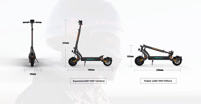 KuKirin G2Pro E-Scooter 15Ah Klappbar Offroad 600W Motor E-Scooter Roller 55KM